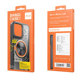 iPhone 14 Pro Max Kılıf Özelleştirilebilir 3 Fonksiyonlu Bluetooth Bağlantılı Bitmo Lab Bangcase Akıllı M-safe Kapak