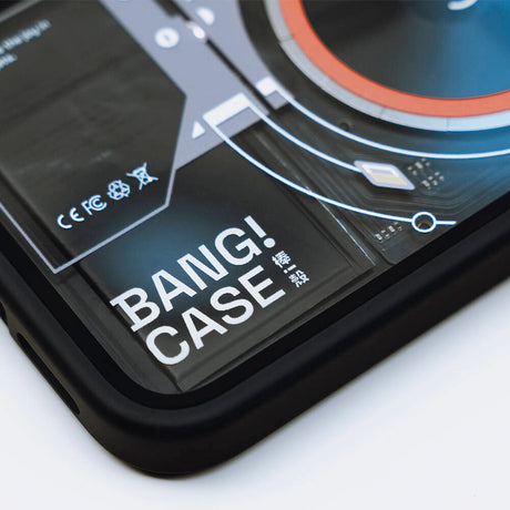 iPhone 15 Pro Max Kılıf Özelleştirilebilir 3 Fonksiyonlu Bluetooth Bağlantılı Bitmo Lab Bangcase Akıllı M-safe Kapak