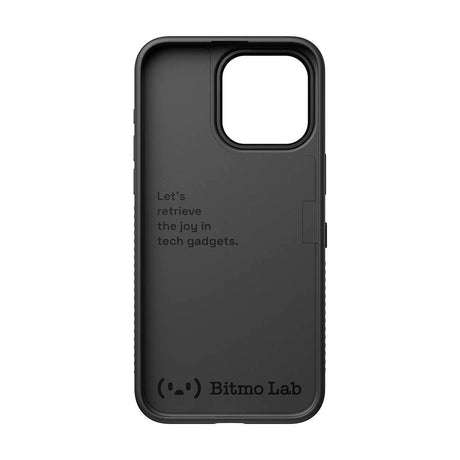 iPhone 15 Pro Max Kılıf Özelleştirilebilir 3 Fonksiyonlu Bluetooth Bağlantılı Bitmo Lab Bangcase Akıllı M-safe Kapak