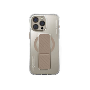 Apple iPhone 16 Pro Kılıf M-safe Şarj Özellikli Teknoloji Desenli Standlı Skinarma Axon Kapak