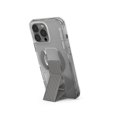 Apple iPhone 16 Pro Kılıf M-safe Şarj Özellikli Teknoloji Desenli Standlı Skinarma Axon Kapak