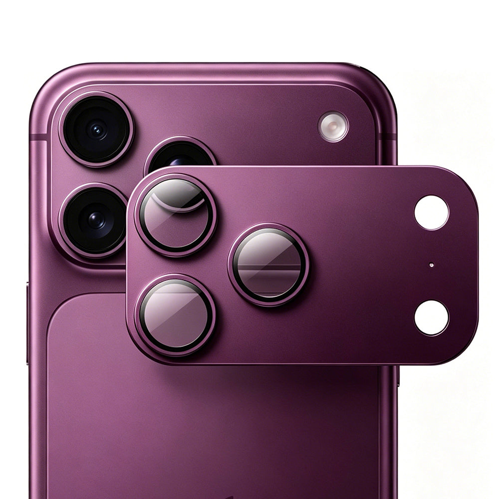 iPhone 18 Pro Max Mohseven Sapphire Alüminyum Safir Kamera Lens Koruyucu