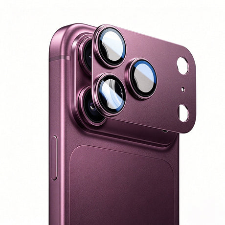 iPhone 18 Pro Max Mohseven Sapphire Alüminyum Safir Kamera Lens Koruyucu