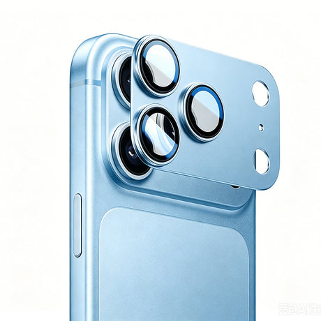 iPhone 18 Pro Max Mohseven Sapphire Alüminyum Safir Kamera Lens Koruyucu