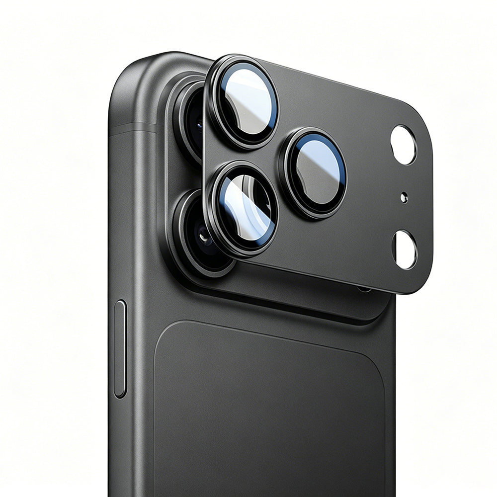iPhone 18 Pro Mohseven Sapphire Alüminyum Safir Kamera Lens Koruyucu