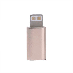 iPhone 7-8 İçin Zore Metal 01 5'li Lightning Dönüştürücü Set
