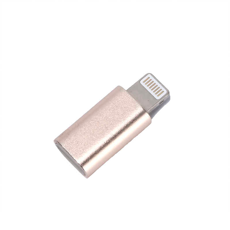 iPhone 7-8 İçin Zore Metal 01 5'li Lightning Dönüştürücü Set