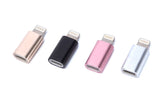 iPhone 7-8 İçin Zore Metal 01 5'li Lightning Dönüştürücü Set