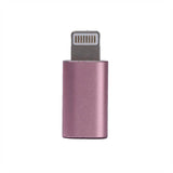 iPhone 7-8 İçin Zore Metal 01 5'li Lightning Dönüştürücü Set