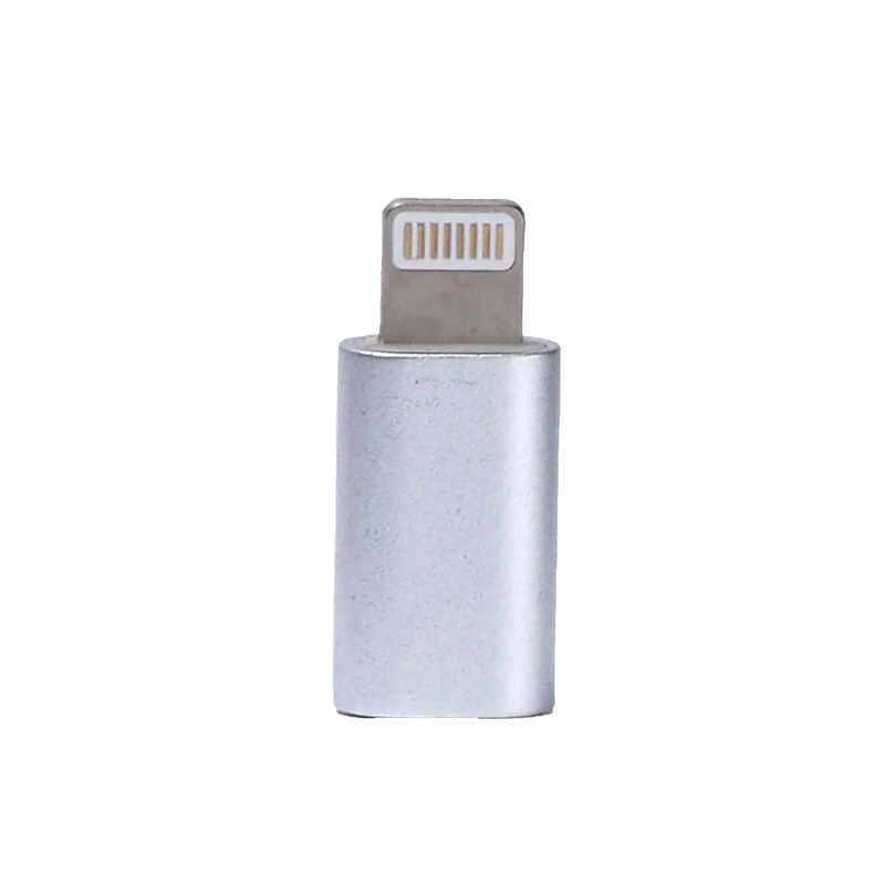 iPhone 7-8 İçin Zore Metal 01 5'li Lightning Dönüştürücü Set