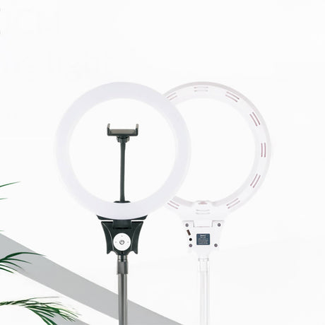 Jmary FM-12R Kumandalı 30cm Işıklı Telefon Tutucu Ring Light