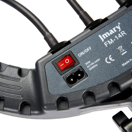 Jmary FM-14R Kumandalı 34cm Işıklı Telefon Tutucu Ring Light