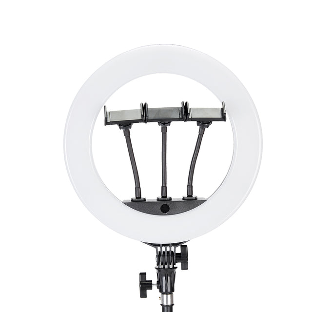 Jmary FM-14R Kumandalı 34cm Işıklı Telefon Tutucu Ring Light