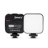 Jmary FM-48R Mini Fill Light Telefon-Kamera Üstü Pilli Aydınlatma Işığı