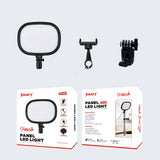 Jmary FM-58R Değiştirilebilir Ayaklı 9 inç LED Panel Aydınlatma Işığı