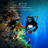 Jmary FM-72RGB IPX8 Sertifikalı RGB Su Altı Kamera Işığı