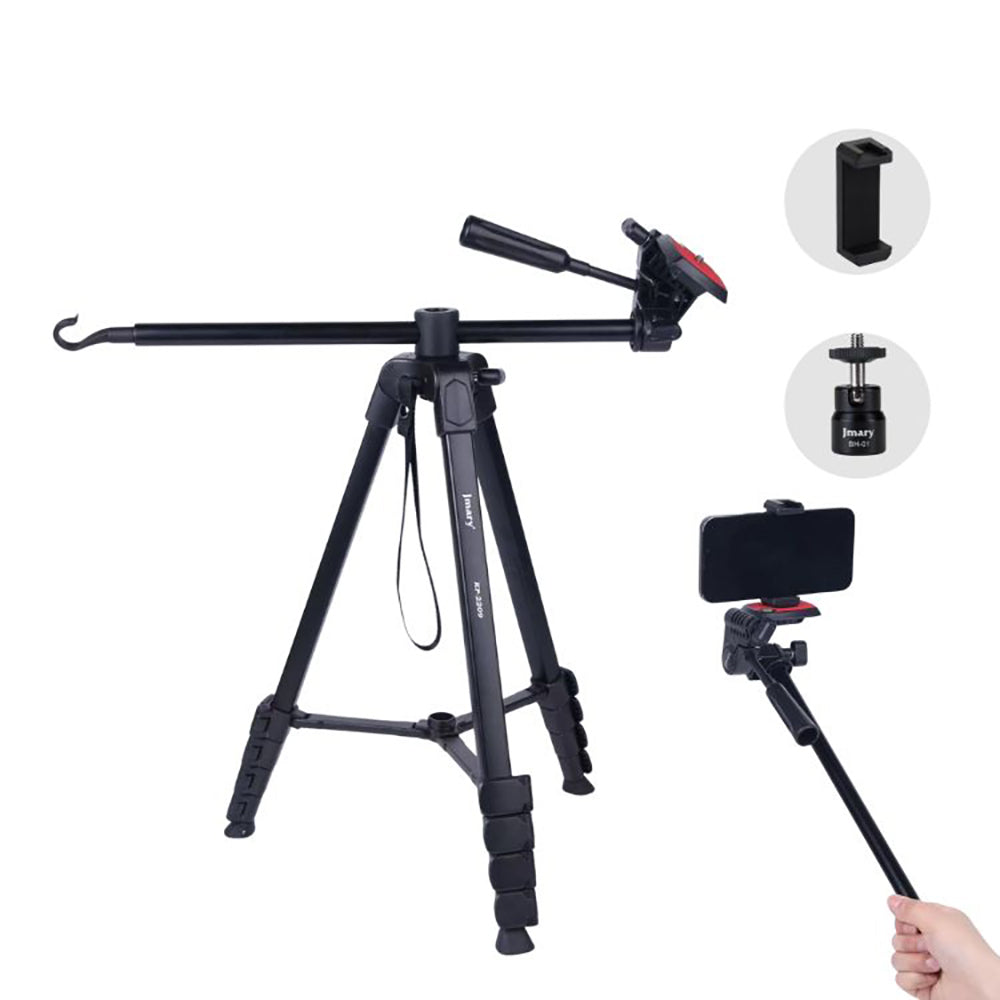 Jmary KP-2209 360 Derece Dönebilen Başlıklı Tripod