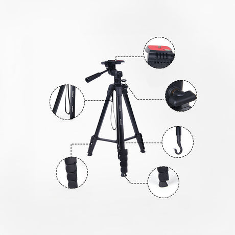 Jmary KP-2209 360 Derece Dönebilen Başlıklı Tripod