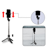 Jmary KT-219 360 Derece Dönebilen Kablosuz Kumandalı Tripod ve Selfie Çubuğu