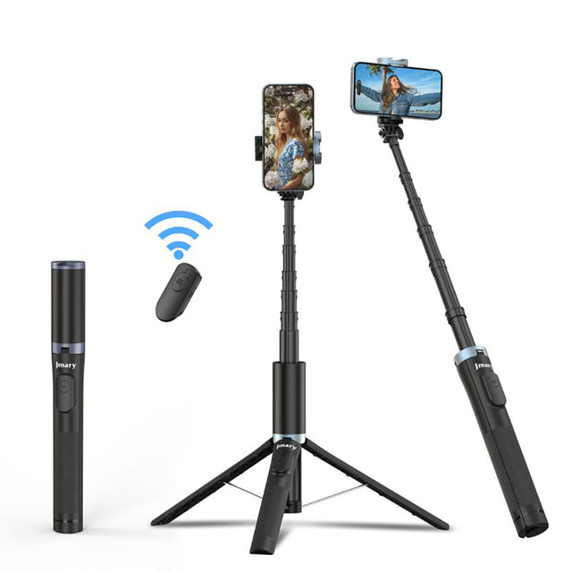 Jmary KT-259 360 Derece Dönebilen Kablosuz Kumandalı Tripod ve Selfie Çubuğu