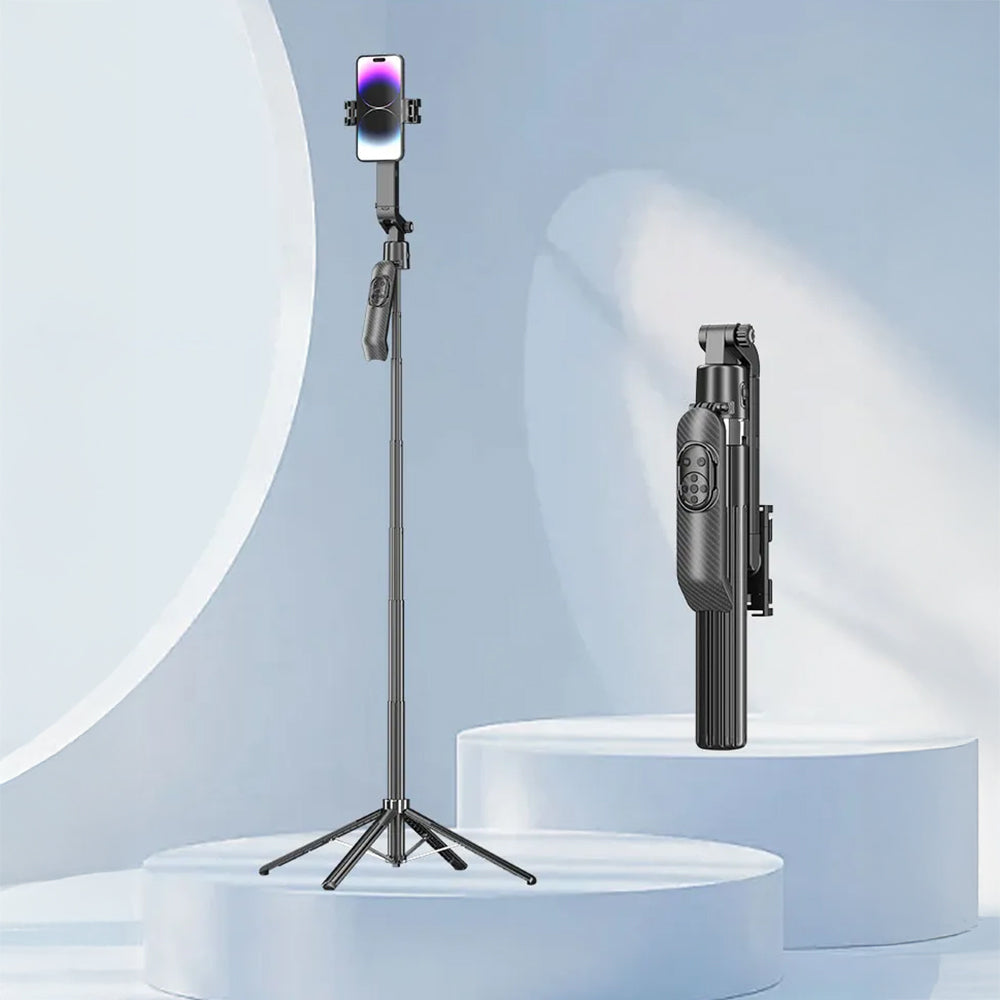 Jmary KT-299 360 Derece Dönebilen Kablosuz Kumandalı Tripod ve Selfie Çubuğu