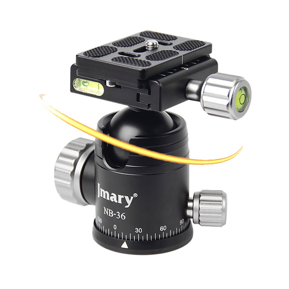 Jmary KT255+NB36 360 Derece Dönebilen Değiştirilebilir Başlıklı Tripod