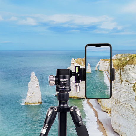 Jmary KT255+NB36 360 Derece Dönebilen Değiştirilebilir Başlıklı Tripod