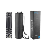 Jmary KT255+NB36 360 Derece Dönebilen Değiştirilebilir Başlıklı Tripod