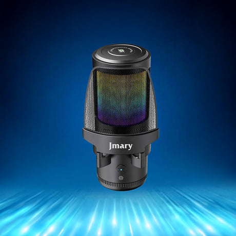 Jmary MC-PW13 Ayrılabilen Pop Filtreli Gürültü Önleyici 360° Dönebilen Tak Çalıştır USB Mikrofon