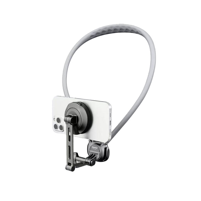 Jmary MG-03 2in1 Eller Serbest Magnetik Boyun Askılı Telefon Tutucu