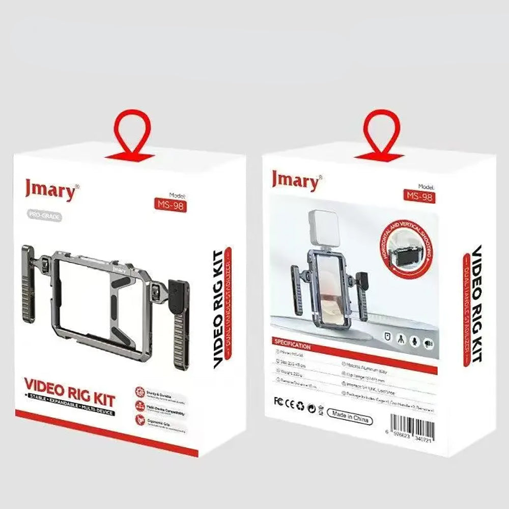 Jmary MS-98 Uzaktan Kumandalı Telefon ve Kamera Video Stabilizatörü