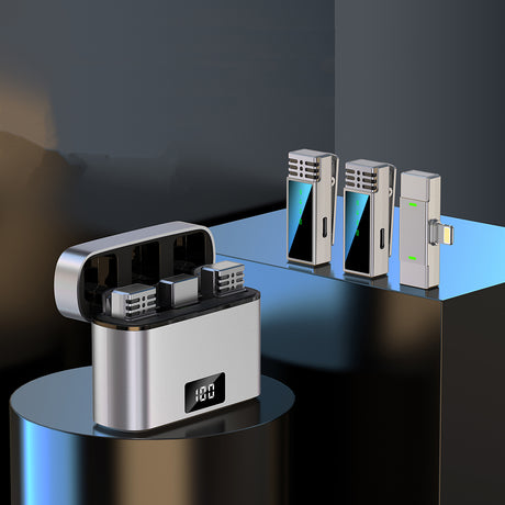 Jmary MW-15 Lightning Portlu Kablosuz Yaka Mikrofonu