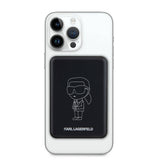 Karl Lagerfeld Led Işıklı Göstergeli M-safe Magnetik Orjinal Lisanslı Powerbank 5000 Mah