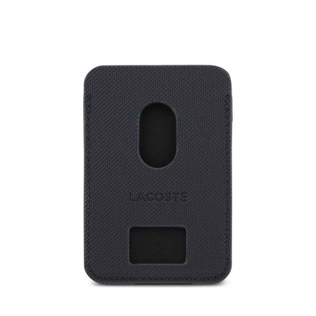 Lacoste Orjinal Lisanslı 2 Hazneli PU Pike Desenli İkonik Timsah Dokuma Logolu Magnetik Kartlık