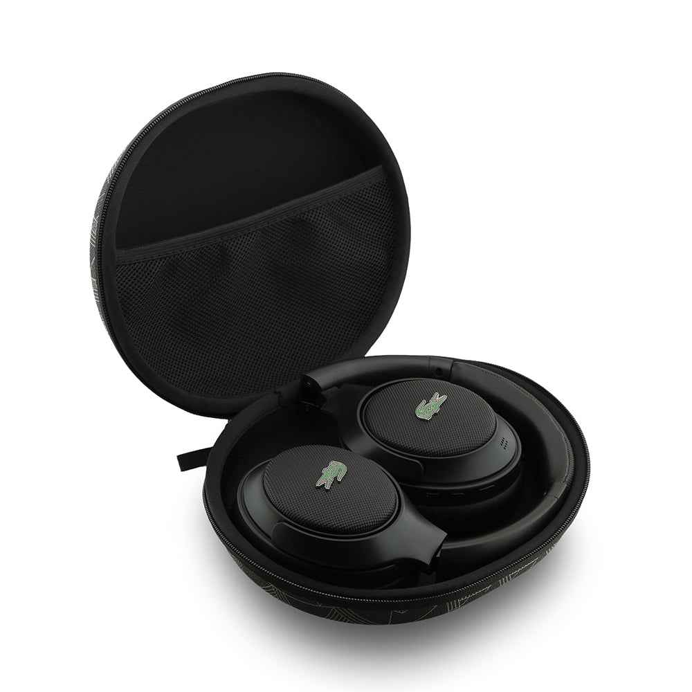 Lacoste Orjinal Lisanslı LH01 ANC Taşıma Çantalı Katlanabilir Kulak Üstü Bluetooth Kulaklık v5.4
