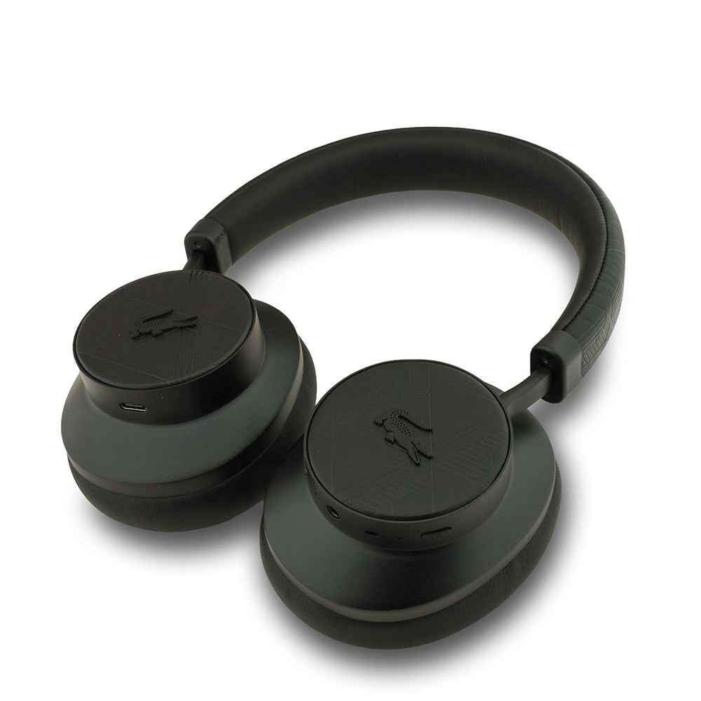 Lacoste Orjinal Lisanslı LH02 ANC Taşıma Çantalı Ayarlanabilir Kulak Üstü Bluetooth Kulaklık v5.4