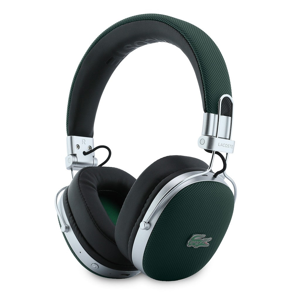 Lacoste Orjinal Lisanslı LH03 Taşıma Çantalı Ayarlanabilir Pike Kulak Üstü Bluetooth Kulaklık v5.4