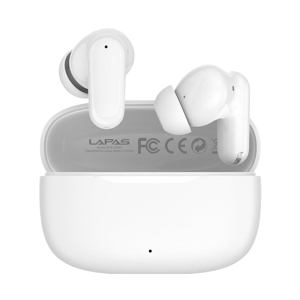 Lapas BTK-ZR80 ANC Özellikli ENC Teknolojili TWS Kulak İçi Bluetooth v5.4 Kulaklık