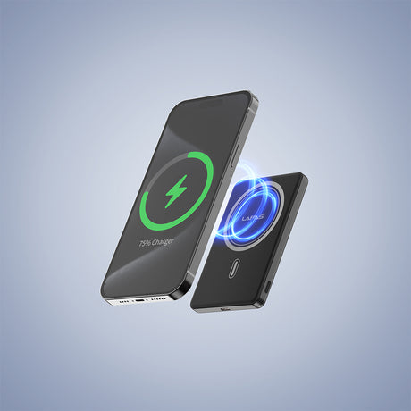 Lapas LP-PW003 Ultra İnce Hızlı Şarj Özellikli Wireless Powerbank 5000mAh 15W