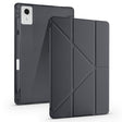 Lenovo Idea Tab Plus 12.1 Kılıf Zore Tri Folding Kalem Bölmeli Standlı Kılıf