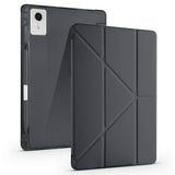 Lenovo Idea Tab Plus 12.1 Kılıf Zore Tri Folding Kalem Bölmeli Standlı Kılıf