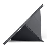 Lenovo Idea Tab Plus 12.1 Kılıf Zore Tri Folding Kalem Bölmeli Standlı Kılıf