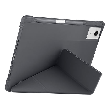 Lenovo Idea Tab Plus 12.1 Kılıf Zore Tri Folding Kalem Bölmeli Standlı Kılıf