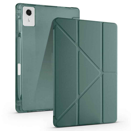 Lenovo Idea Tab Plus 12.1 Kılıf Zore Tri Folding Kalem Bölmeli Standlı Kılıf