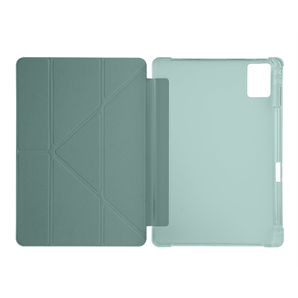 Lenovo Idea Tab Plus 12.1 Kılıf Zore Tri Folding Kalem Bölmeli Standlı Kılıf