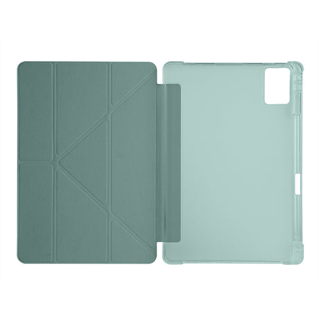 Lenovo Idea Tab Plus 12.1 Kılıf Zore Tri Folding Kalem Bölmeli Standlı Kılıf
