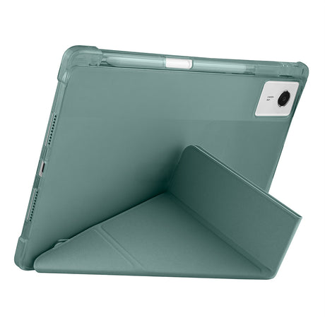Lenovo Idea Tab Plus 12.1 Kılıf Zore Tri Folding Kalem Bölmeli Standlı Kılıf