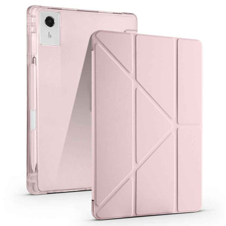 Lenovo Idea Tab Plus 12.1 Kılıf Zore Tri Folding Kalem Bölmeli Standlı Kılıf