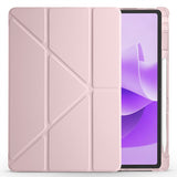 Lenovo Idea Tab Plus 12.1 Kılıf Zore Tri Folding Kalem Bölmeli Standlı Kılıf