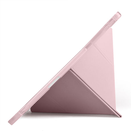 Lenovo Idea Tab Plus 12.1 Kılıf Zore Tri Folding Kalem Bölmeli Standlı Kılıf